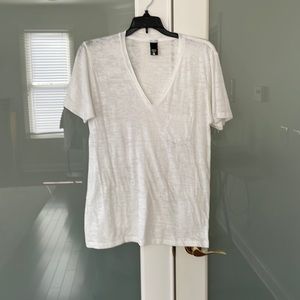 Alternative vintage white T shirt